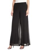 Palzzo Mesh Pull-on Pants