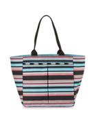 Everygirl Striped Tote Bag, Tennis