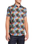 Men's Eley Short-sleeve Button-down