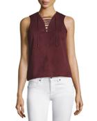 Alula Lace-up Sirah Suede
