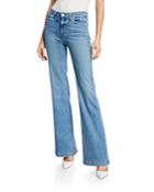Genevieve High-rise Flare Jeans