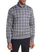 Cashmere-silk Box Jacquard Sweater,