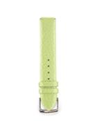 Philip Stein 18mm Python-print Leather Watch Strap, Light Green, Women's