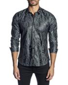 Men's Semi-fitted Words Print
