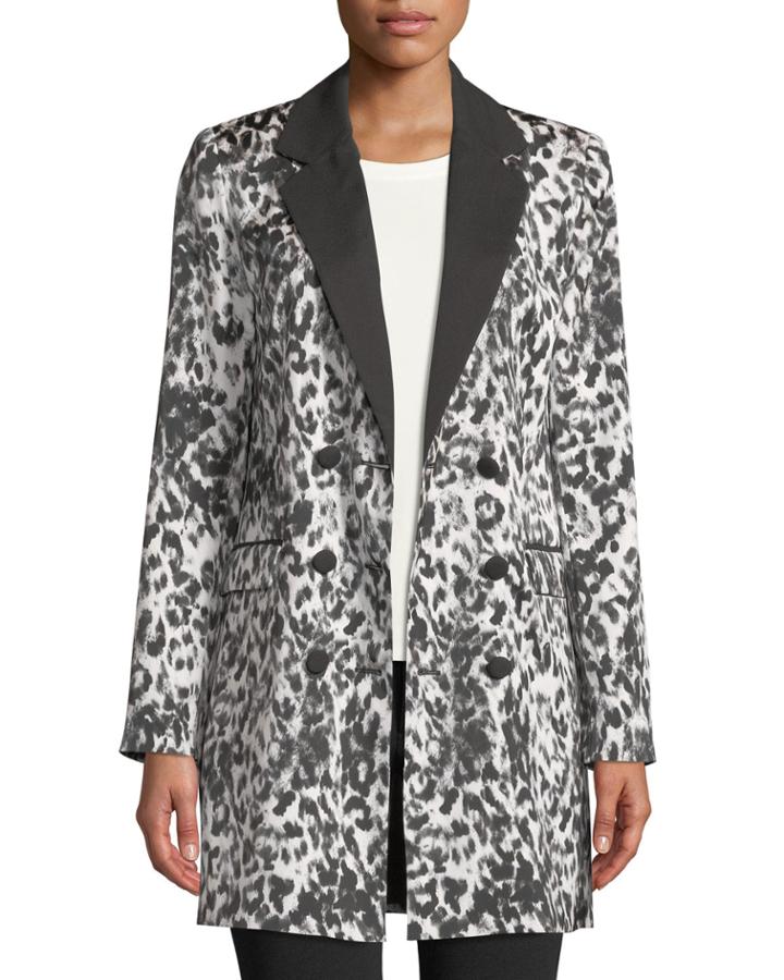 Liv Animal-print Blazer