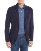 Linen Two-button Blazer