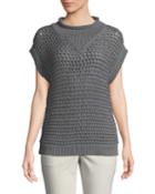 Short-sleeve Netted