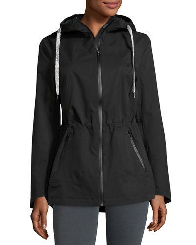 Hooded Zip-front Performance Jacket