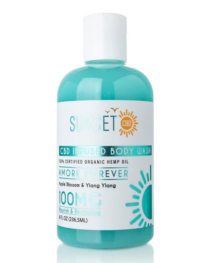 Amore Forever Cbd-infused Body Wash, 8 Oz./