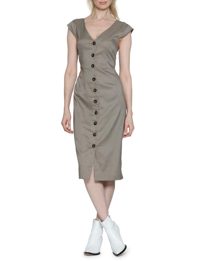 Carletta Button-down Check