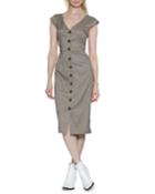 Carletta Button-down Check