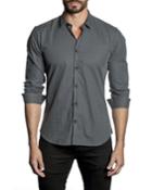 Men's Polka-dot Print Woven