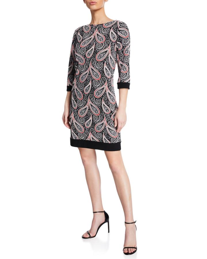 Paisley-print Stretch