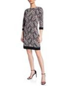 Paisley-print Stretch
