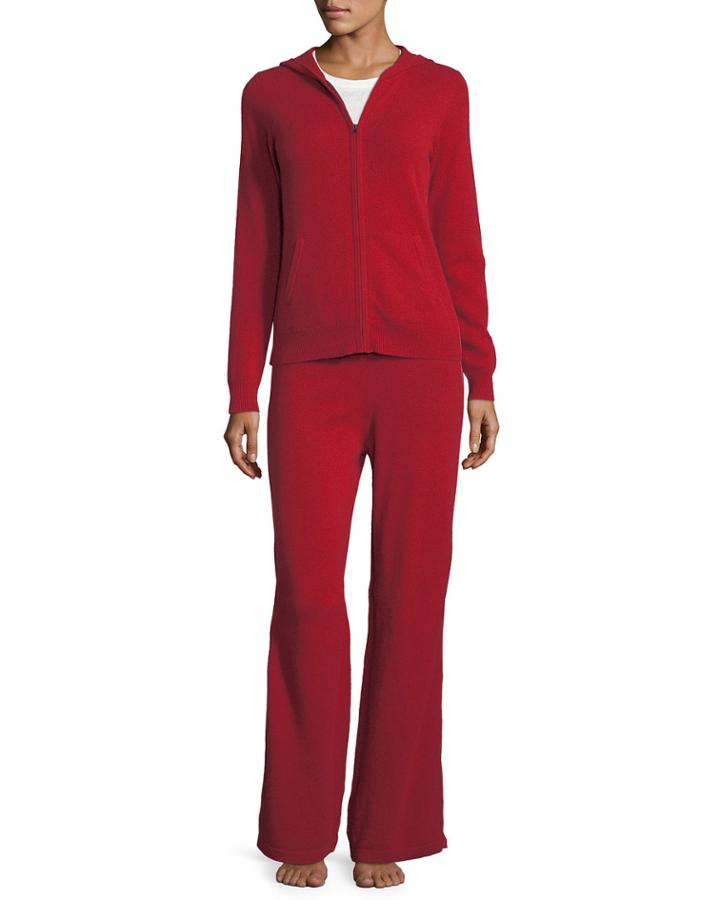 Plus Size Cashmere Hoodie & Pant
