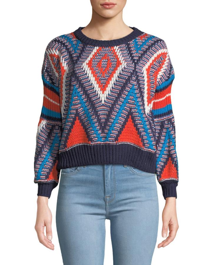 Multicolor Slouchy Knit