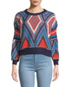 Multicolor Slouchy Knit