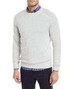 Seamed Merino Crewneck