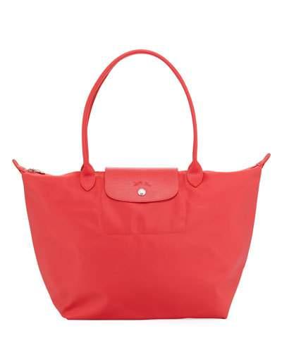 Le Pliage Large Tote Bag, Red