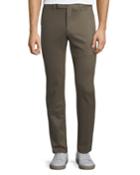 Men's Stretch-twill Straight-leg Trousers