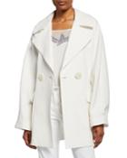 Amelie Double-breasted Jacket With Belt