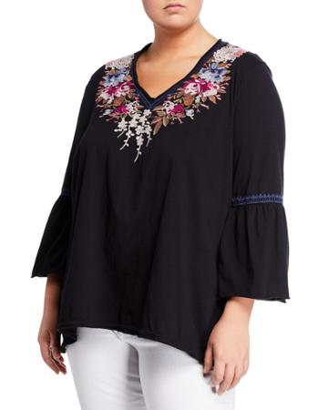 Pascal Flute-sleeve Tee,