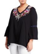 Pascal Flute-sleeve Tee,