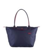 Le Pliage Club Large Nylon Shoulder Tote Bag