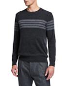 Men's Cashmere Striped