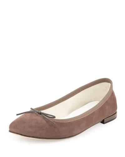 Cendrillon Suede Ballerina Flat