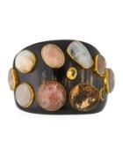 Mawe Dark Horn Cuff Bracelet