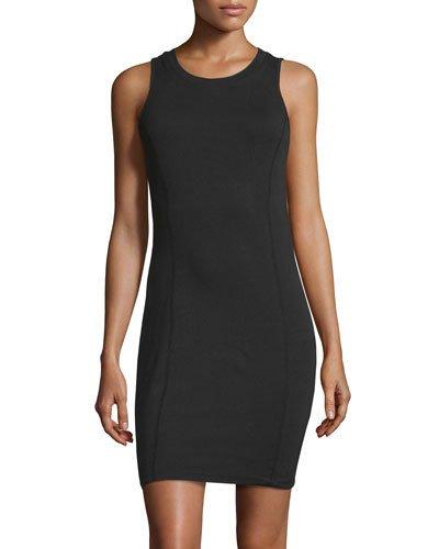Jersey Tank Dress, Black