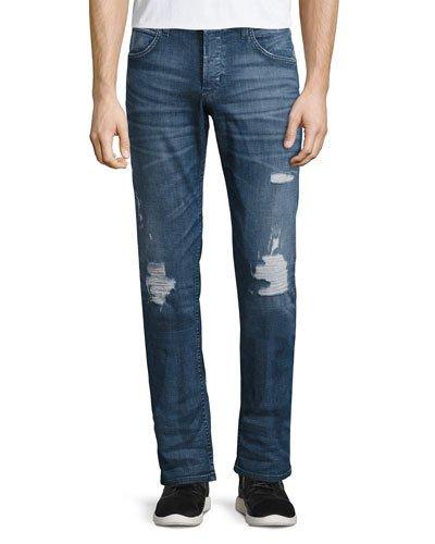 Blake Slim Straight-leg Jeans, Blue