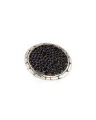 Kali Pure Lava Black Sapphire Ring,