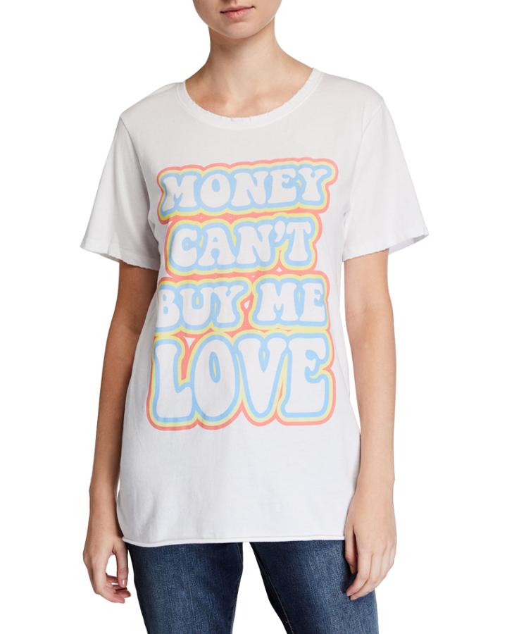 Money Can't Buy Me Love Boyfriend Tee