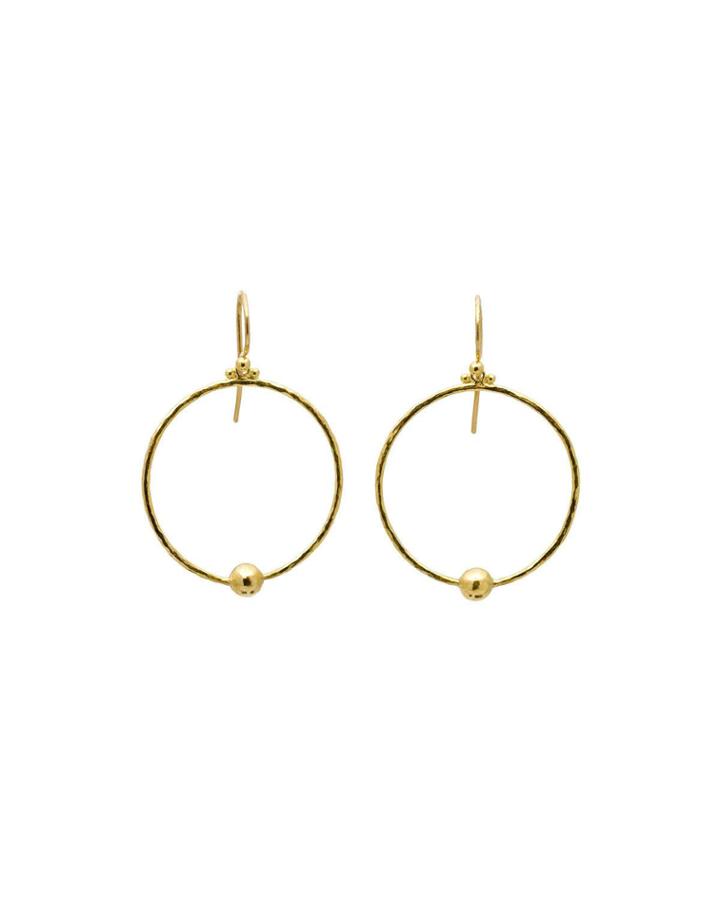 30mm Hoop-drop Earrings