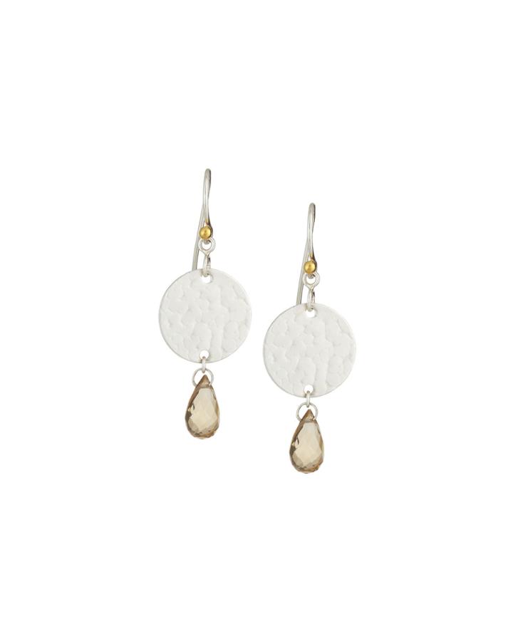 Gurhan Lush Hues Small Flake Quartz Drop Earrings, Women's, Size: