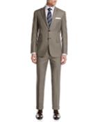 Micro-check Wool Two-piece