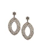 Bavna Champagne Diamond Double-drop Earrings, Women's,