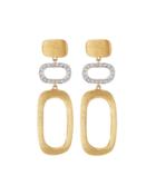 Murano 18k Diamond Three-drop Earrings