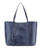 Erica Soft Python Tote Bag