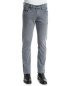 Straight-fit Yarn-dyed Selvedge Denim Jeans,