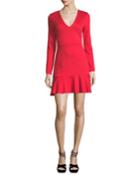 Francine V-neck Fit-and-flare