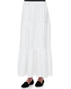 Tiered Long Skirt,