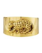 3d Leopard Cuff Bracelet