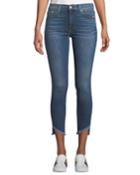 Gwenevere Raw Angled-ankle Jeans