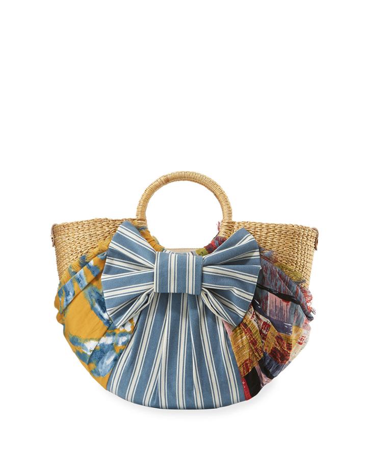 Jaelynn Straw Paper Basket