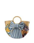 Jaelynn Straw Paper Basket
