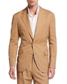 Men's Leisure Fit Wool-linen Two-piece
