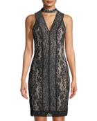 Choker-neck Lace